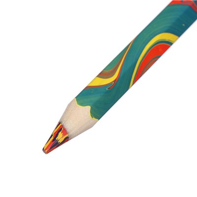 Карандаш с многоцветным грифелем 5.6 мм, Koh-I-Noor 3405 Magic, утолщённый, L=175 мм
