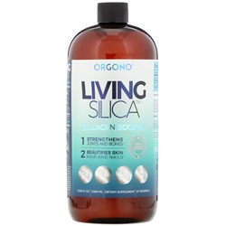 Silicium Laboratories, Orgono Living Silica, Collagen Booster, 33.85 fl oz (1000 ml)