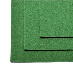 Фетр листовой жесткий IDEAL 1мм 20х30см арт.FLT-H1 уп.10 листов цв.672 зеленый
