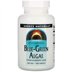 Source Naturals, Сине-зеленые водоросли, 200 таблеток