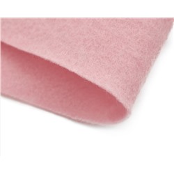 Фетр Полужесткий, 20×30 см, толщина 1 мм, Бледно-Розовый