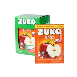 Zuko / Растворимый напиток со вкусом яблока 25гр ZUKO (блок 12шт по 25гр) Артикул: 6987