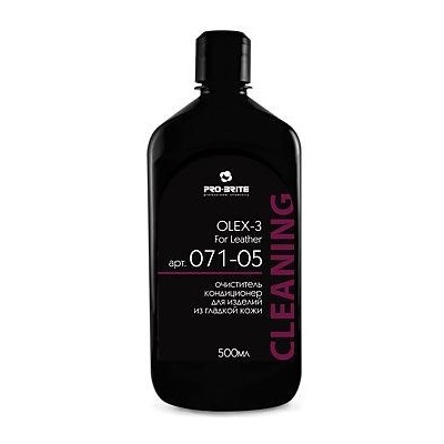 OLEX-3, 0,5 л, очиститель для гладкой кожи