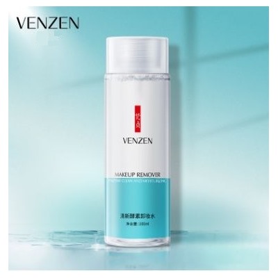 SALE! VENZEN, Жидкость для снятия макияжа с энзимами, MAKEUP REMOVER ENZYME CLEAN and MOISTURIZING, 100 мл.
