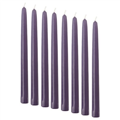 KLOKHET КЛОКХЕТ, Неароматическая свеча, фиолетовый, 25 см