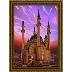 Холст для Вышивки Бисером "Светлица", Мечеть, 25*20 см