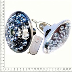 Лампа аварийного освещения светодиодная аккумуляторная JL-678 21 диод с пультом ДУ оптом