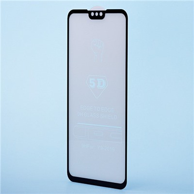 Защитное стекло Full Screen Activ Clean Line 3D для "Huawei Y9 2019" (black)