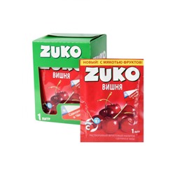 Zuko / Растворимый напиток со вкусом вишни ZUKO (блок 12шт по 25гр) Артикул: 7459