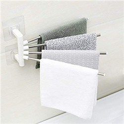 Настенный полотенцесушитель для ванной  4-Bar Towel Rack, Акция!