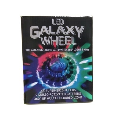 Световое диско-колесо Led Galaxy Wheel, Акция!