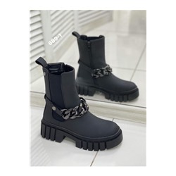 Женские ботинки 689-1 черные