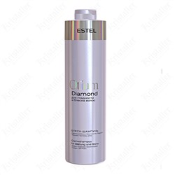 Блеск-шампунь для гладкости и блеска волос, Estel Otium Diamond