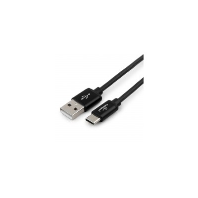 Кабель USB 3.1 Type C(m) - USB 2.0 Am - 0.5 м, чёрный, коробка, Cablexpert (CC-S-USBC01Bk-0.5M)