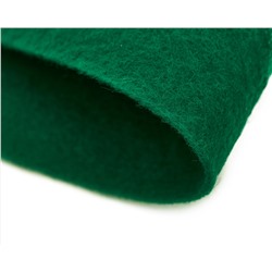Фетр Мягкий, 20×30 см,  толщина 1 мм, Темно-зеленый