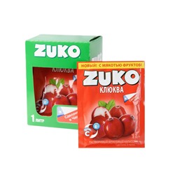 Zuko / Растворимый напиток со вкусом клюквы 25гр ZUKO Артикул: 1121