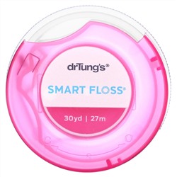 Dr. Tung's, Smart Floss, зубная нить, натуральный кардамон, 27 м (30 ярдов)