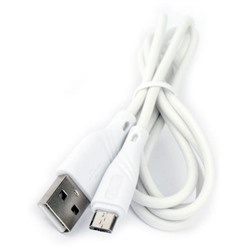 Кабель USB 2.0 Am=>micro B - 1.0 м, белый, коробка, Cablexpert (CCB-mUSB2-AMBMO1-1MW)