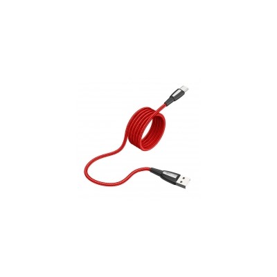 Кабель USB 3.1 Type C(m) - USB 2.0 Am - 1.0 м, ткан. оплетка, красный, Hoco X39 Titan