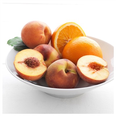 SINNLIG СИНЛИГ, Формовая свеча, ароматическая, Персик и апельсин/оранжевый, 14 см