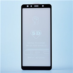 Защитное стекло Full Screen Activ Clean Line 3D для "Samsung SM-A750 Galaxy A7 2018" (black)