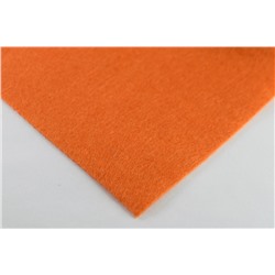 Фетр Жесткий, 20×30 см, толщина 1 мм, Ярко-Оранжевый