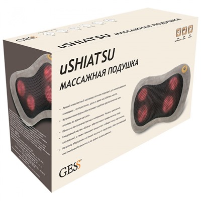 Массажная подушка для шеи uShiatsu GESS-129 оптом или мелким оптом