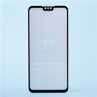 Защитное стекло Full Screen Activ Clean Line 3D для "Huawei Y9 2019" (black)