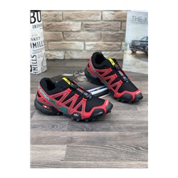 Мужские кроссовки А005-6 черно-красные