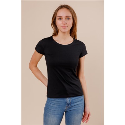 Женская футболка B164 черная