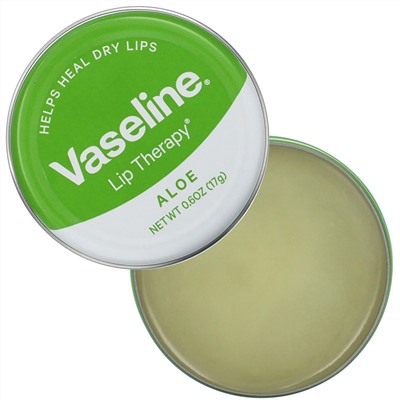 Vaseline, Lip Therapy, Aloe, 0.6 oz (17 g)