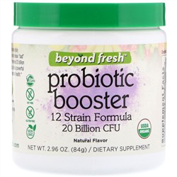 Beyond Fresh, Probiotic Booster, 12 Strain Formula, 20 Billion CFU, Natural Flavor, 2.96 oz (84 g)