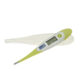 Термометр медицинский цифровой AMDT-12 с гибким наконечником, большим дисплеем, влагонепроницаемый оптом или мелким оптом