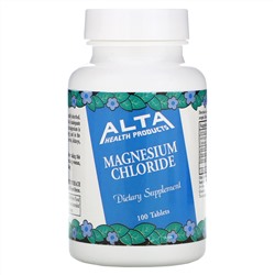 Alta Health, Хлорид магния, 100 таблеток