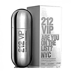 Carolina Herrera 212 VIP Are You On The List? NYC, edp., 80 ml (серый)