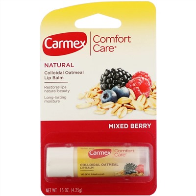 Carmex, Бальзам для губ Comfort Care, смесь ягод, 4,25 г (0,15 унции)