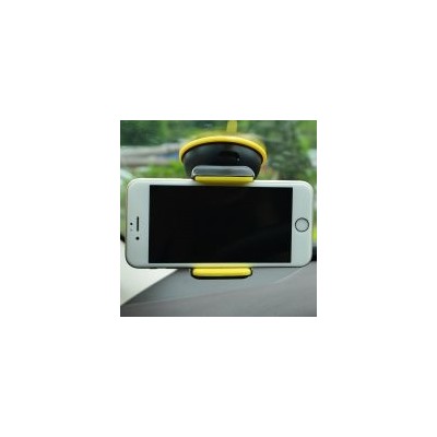 Держатель автомобильный на присоске для мобильных устройств, желтый, HOCO CA5