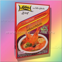 Тайский знаменитый суп Том Ям Кунг с кокосовыми сливками
