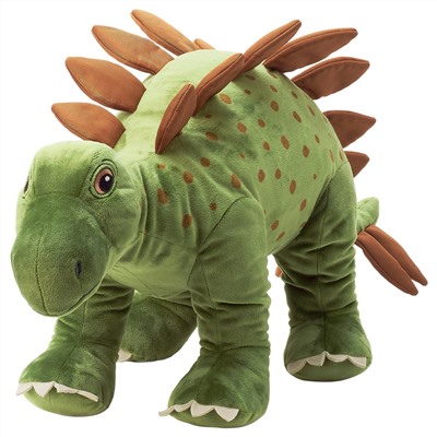 JÄTTELIK ЙЭТТЕЛИК, Мягкая игрушка, динозавр/Стегозавр, 75 см