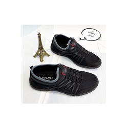 Мужские кроссовки 6097-2 черные