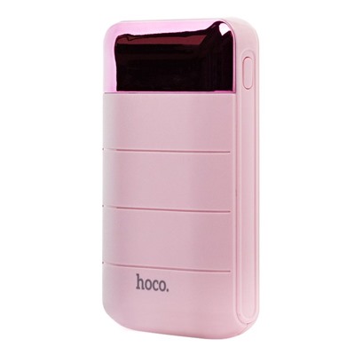 Внешний аккумулятор Hoco B29 LED Domon 10000 mAh USBx2 (pink) ..