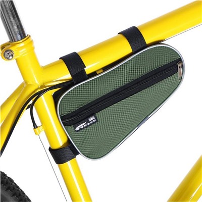 Аксессуары для велосипеда и самоката велосумка подрамная малая Course (003) (green)