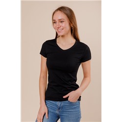 Женская футболка B165 черная