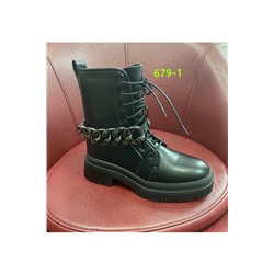 Женские ботинки 679-1 черные