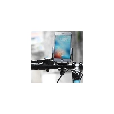Держатель велосипедный для смартфона до 7, на руль или штангу, серый, Hoco CA14"