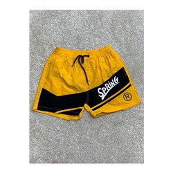Мужские шорты КТ02072- желто-черные