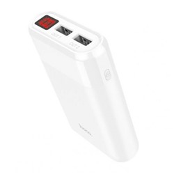 Зарядное устройство Hoco B35B Entourage, 8000 мА/ч, 2.1A USB, дисплей, белое