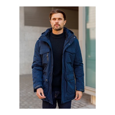 Мужская куртка 92502-2 темно-синяя