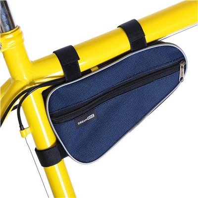 Аксессуары для велосипеда и самоката велосумка подрамная малая Dream Bike (003) (blue)