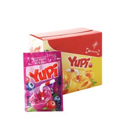 Yupi / Растворимый напиток со вкусом лесных ягод YUPI (блок 24шт по 15гр) Артикул: 7452